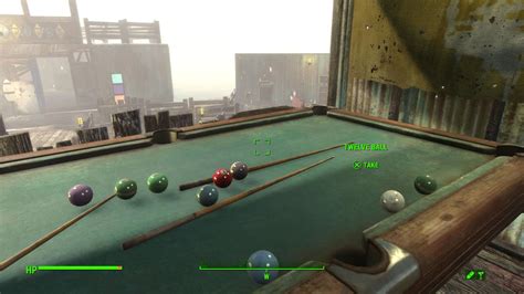 fallout 4 pool table.